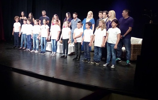 Συμμετοχή χορωδίας μαθητών του σχολείου σε φιλανθρωπική εκδήλωση